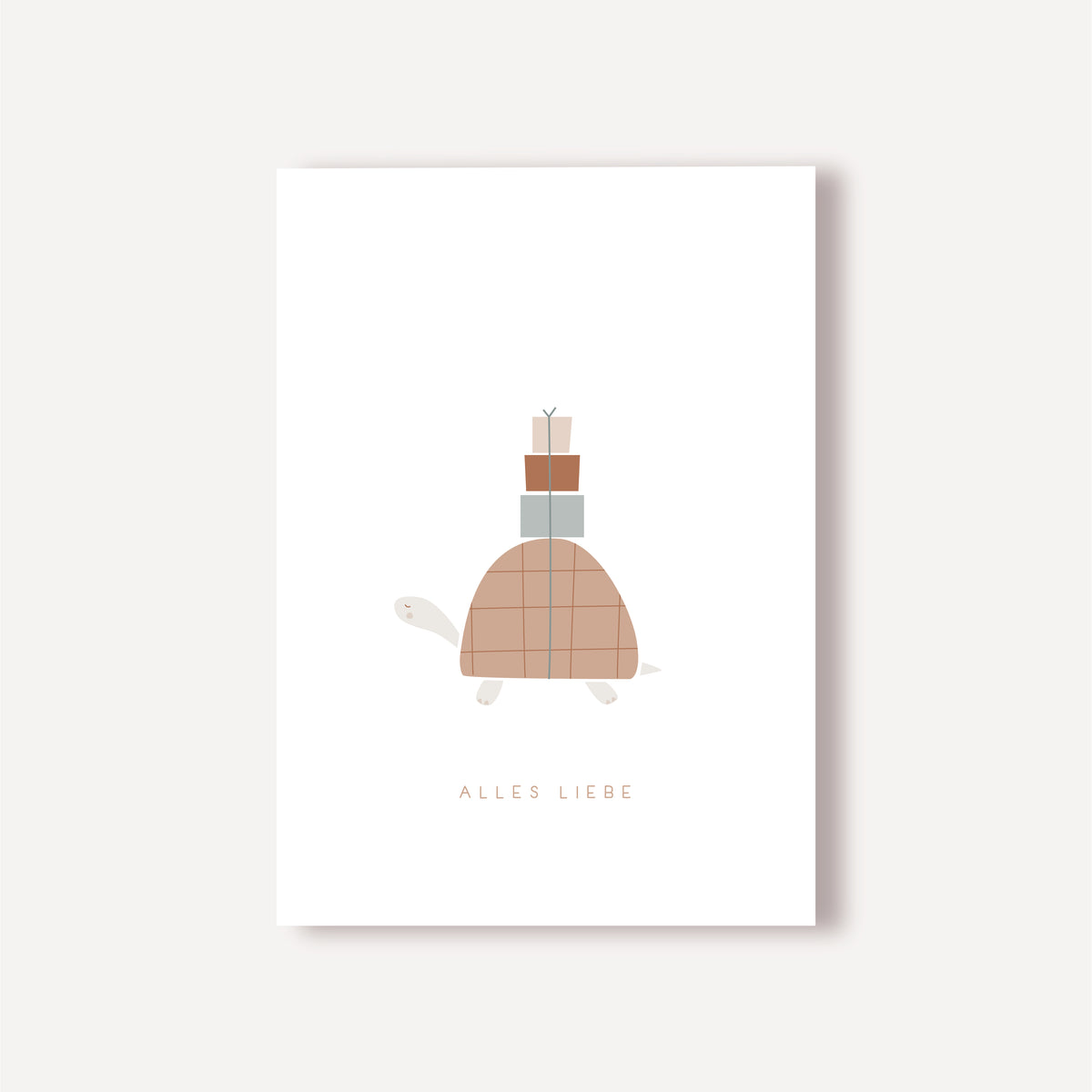 Karte Alles Liebe