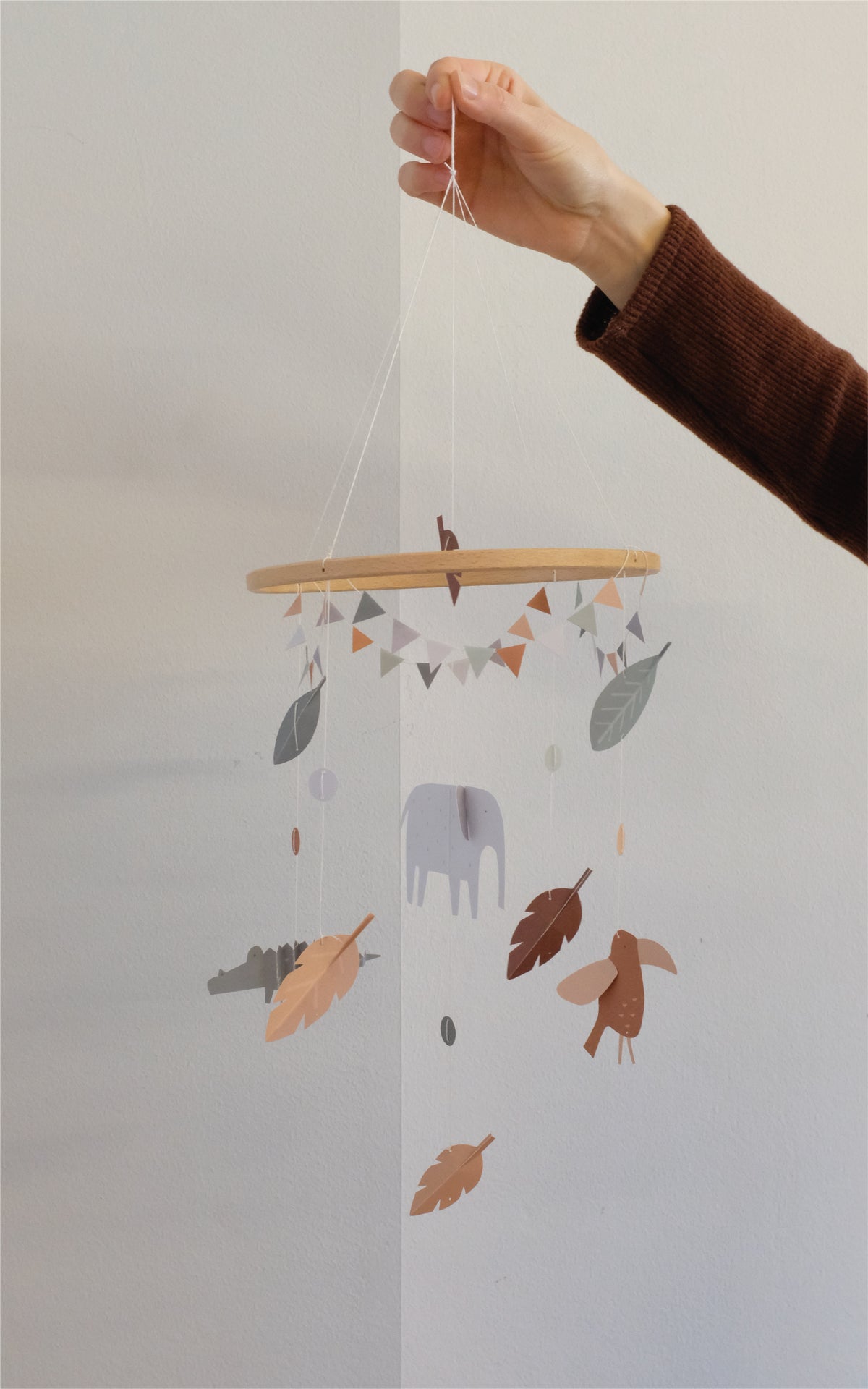 Tierisches Mobile Bastelset